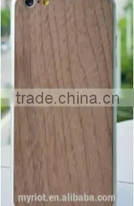 Antique Black Walnut Wooden Phone Back Sticker for Smart Phone Iphone Sumsung thumbnail-2