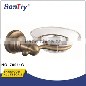Wall Mounted Bathroom Accessories Brass Soap Dish 70011G thumbnail-1