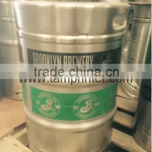 TM-MK 600mm 210L Big Keg Pneumatic Cylinder Silk Screen Printing Machine Quality Choice thumbnail-6