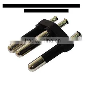 4.0mm Three Pin Brasil Plug Insert Without Round Step thumbnail-1