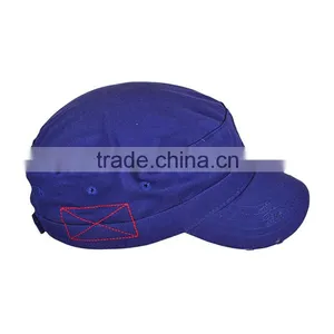 Dark Blue Men Military Officer Cap thumbnail-3