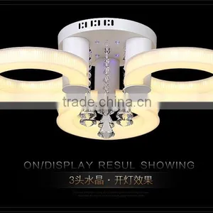 Hot Sale Led Mounted Crystal Chandelier Lamp,hotel Crystal Ceilling Light,adjustable Led Chandelier thumbnail-3