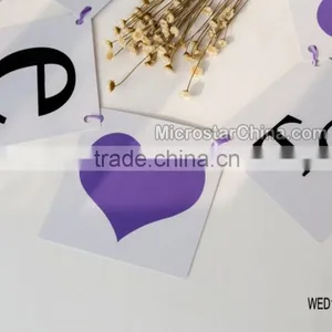 Wedding Supplies Purple BRIDE TO BE Banner Vintage Wedding Bunting Flags Party Decoration Garland Paper Photo Booth Props Supplier's Choice thumbnail-3