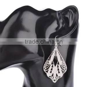 Latest Fashion Hot Sale Bling Fancy Crystal Earrings Wholesale J11032F01 thumbnail-3