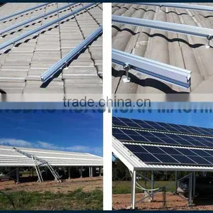 High Power Solar Panel Photovoltaics Ground Mounting Bracket thumbnail-5