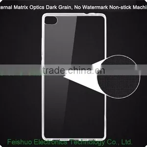 For Huawei P8 Max Ultra Thin TPU Case , Soft Clear Tranparent Crystal Gel Silicone Back Cover Case For Huawei P8 Case thumbnail-1