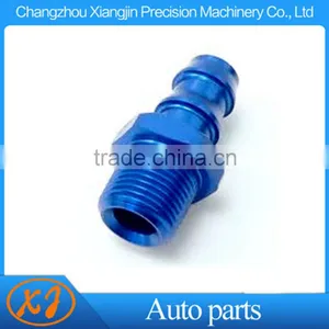 CNC Aluminum Turbo Fitting Adapter Push On Hose End Fitting thumbnail-5