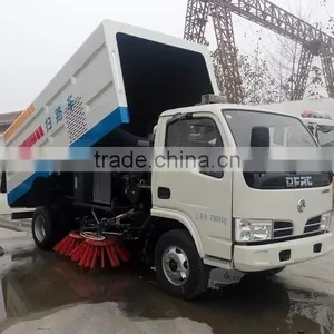High Performance Dongfeng 4cbm Road Cleaning Truck thumbnail-4