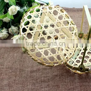 Bamboo Woven Mini Hanging Basket thumbnail-3