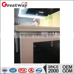 4 Person Workstation Office Furniture Makeup Suppliers China(QE-35F-4) thumbnail-3