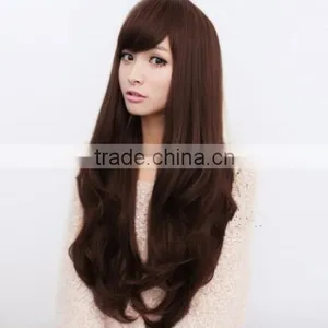 Fashion Women Synthetic Hair Wigs Long Wavy Hair thumbnail-1