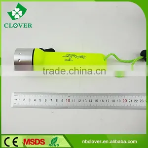 Green Handle 180LM 4*AAA Battery High Power Style Mini Led Flashlight thumbnail-1