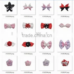 High Level Well Design Pretty Bowknot Shape Set Colorful Beads Satin Bowknot Custom thumbnail-6
