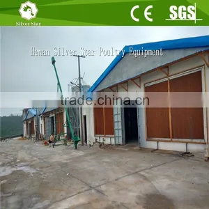 Poultry Farm Use Steel Structure for Battery Broiler Chicken Coop thumbnail-6