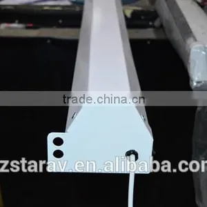 HD Electric Projection Screen With Remote Control 16:9 Easy Install thumbnail-4
