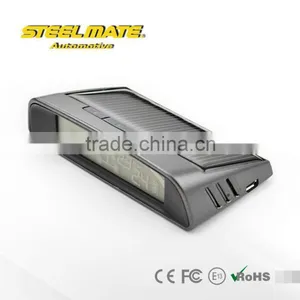 2015 SteelmateTP-S1 Solar Power Tpms Dual Pressure Gauge for Cars, Tpms for Truck, Air Pressure Tester thumbnail-2