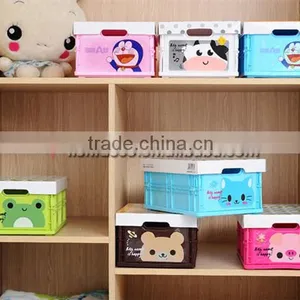 Cartoon Style Foldable Plastic Storage Box thumbnail-2