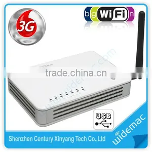 150Mbps 3G Wireless Router With USB Port Support Wireless Dongle thumbnail-1
