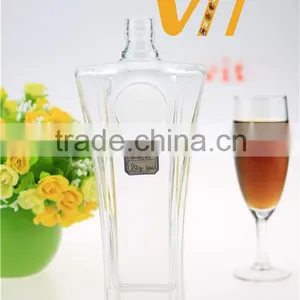 High Quality Glass Ethanol Bottle Screw Mouth Bottle Cucurbit Shape Bottle thumbnail-6