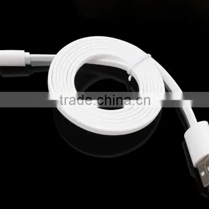 Wider Cable 1m White Ultra Flat 5 Pin Micro USB Cable For Samsung Galaxy s4 thumbnail-1