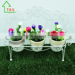 Tricycle With Patio Backyard Outdoor Metal Decor Plant Pots Wholesale thumbnail-3
