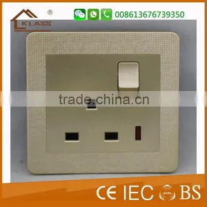 Steel Stainless 13A Universal Electrical Power Socket thumbnail-4