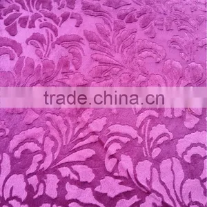 100% Polyester Embossed Velboa Fabric thumbnail-1