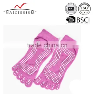 Wholesale High Quality Anti Slip Yoga Socks Customize Design Yoga Socks thumbnail-2