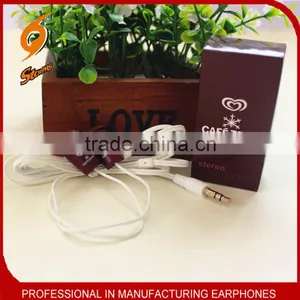 Promotion Cup Shape Earphones ,Custom Earphones In Bulk,Hot Sale Mobile Earphone thumbnail-5