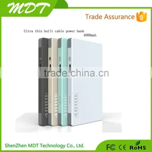 High Quality 4000/4400/5200mAh External Power Bank Battery Charger Aluminum Alloy Case Power Bank Cell Phone Charger thumbnail-1