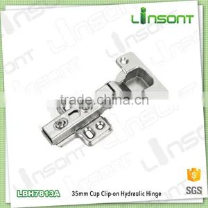 China Manufacture Hydraulic Clip on Pivot Hinge Furniture Accessories Cabinet Hinge thumbnail-1