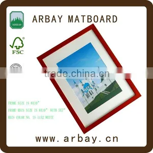 Wholesale Precut Frame Mat Board in Paper Craft for Photo Picture Frame thumbnail-1