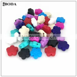 The Lovely Baby Teething Toys Flower Silicone Beads thumbnail-1