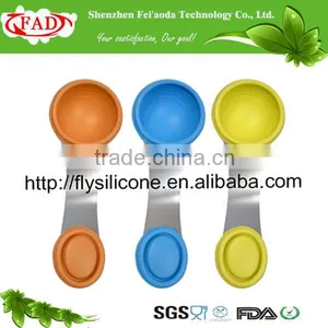 Cute Silicone Measuring Spoon Mix Color With Factory Perfefect Design thumbnail-1