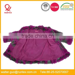 Girls Casual Fake Fur Jackets RKJ005 thumbnail-3