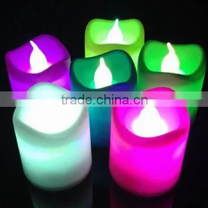 Hot Selling Simulation Led Candle Light , Battery Operated Simulation Candles ,LED Piilar Wax Candle Light thumbnail-4