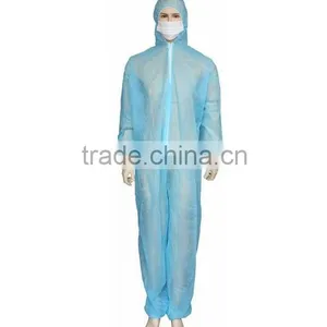 Dark Blue Safety Work Wear Polypropylene Disposable Coveralls thumbnail-5
