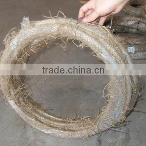 Galvanised Binding Wire(inner Plastic Outer Hessian) thumbnail-1