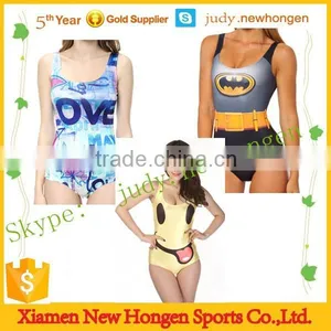 2015 Sublimation Print Women Swimsuit, Cheap Swimsuit thumbnail-1