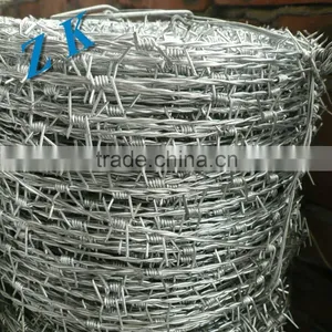 High Quanlity Barbed Wire for Fence Hebei China Low Carbon Steel Material thumbnail-2