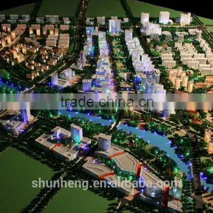 City Centre Planning Program Miniature Building Model Maquette thumbnail-2