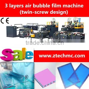 Manufacturer 3 Layers Protective Packing Air Bubble Film Making Machine thumbnail-1