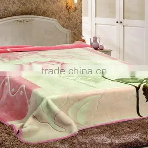 100% Polyester Wholesale Thermal Protection Container Home Mink Korea China Supplier Sheep Fleece Blanket thumbnail-6