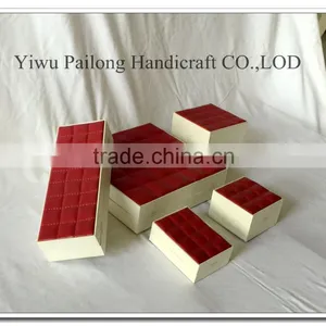 High-Grade Leather Design Plastic Jewlery Box Manufacturers thumbnail-2