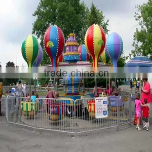 Outdoor Amusement Park Rotary and Swing Rides Samba Balloon Funfair Equipment for Kids thumbnail-3