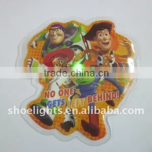 Cartoon Led Pvc Patch for Clothing Children YX-8709 thumbnail-1