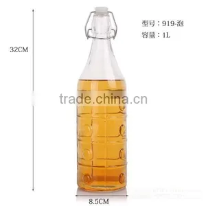 Wholesale 1 Liter Glass Bottles for Liquor thumbnail-1