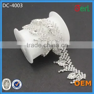 Wholesale Rhinestone Chain Trims for Wedding Dress thumbnail-1