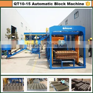 Interlocking Brick Machine QT10-15 for Hydraform Interlocking Brick Machine in Kenya thumbnail-3