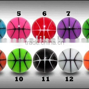 UV Ball Fancy Body Piercing Jewelry Tongue Barbell thumbnail-1
